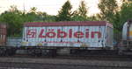 Interessanter Wechselbrücken-Container der Löblein Transport GmbH am 20.06.17 Hamburg-Harburg.