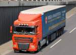 DAF XF 105/450 PS Zugmaschine, Sattelzug der einer Fa.