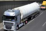 Kein Schwer- aber ein begleitungspflichtiger Sondertransport wegen Überlänge.
