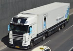 Niederländischer Sattelzug mit DAF XF 105.450 Zugmaschine mit Kühlthermo-Trailer der Fa.