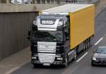 DAF XF BLACK EDITION Zugmaschine mit K�hlthermoauflieger, 08.09.10 Berliner Stadtautobahn H�he Knobelsdorffstr.
