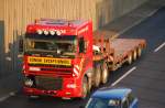 DAF XF Schwerlastzugmaschine mit Tiefladebr�cke der Fa.