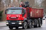 IVECO TRAKKER 410 Abrollkipper der Fa.
