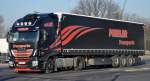 Ein IVECO STRALIS 460 E6 Sattelzug der Sped.