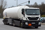 Ein IVECO STRALIS 400 Tanksattelzug der Fa.