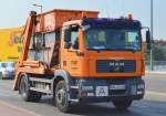 MAN TGM 18.330 Absetzkipper der Fa. TVF Altwert am 17.09.14 Berlin-Putlitzbrücke.