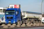 MAN TGX 18.440 Sattelkipper der Fa.