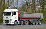 MAN TGX 18.440 Sattelkipper am 05.04.17 Berlin-Marzahn.