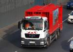 MAN TGS 16.230 M�llentsorgungsfahrzeug mit HALLER M�llpresse von der Fa.