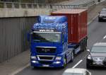 MAN Sattelzug mit Containertr�ger der Fa.