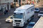 MAN TGS Sattelzug der Sped Messing, 26.10.12 Berlin Greifswalder Str.