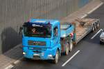 MAN TGA Sattelzug mit Tiefladebr�cke Fa.