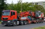 MAN TGS 26.480 Schwerlastsattelzug der Fa.