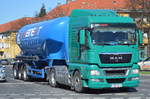 MAN TGX 18.440 Zugmaschine mit Silo-Trailer der Sped.