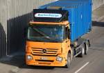 MB ACTROS V8 Abrollkipper der Fa.
