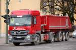 MB ACTROS 1844 Sattelkipper der Mimberg SPEDITION, 16.03.10 Berlin Knobelsdorffstr.