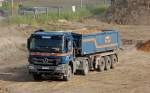 MB ACTROS Sattelkipper der Fa.