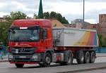 MB 1844 Sattelkipper der Mimberg SPEDITION, 27.05.13 Berlin-Putlitzbr�cke.