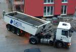 MB ACTROS 1841 Sattelkipper der Fa.