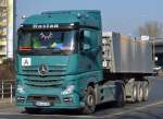 MB NEW ACTROS 1845 Sattelkipper der Fa.