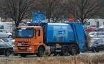 MB ACTROS M�llentsorgungsfahrzeug mit FAUN M�llpresse der Fa.