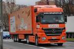 MB ACTROS 1846 V6 Zugmaschine mit Auflieger der Fa.