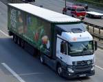 EIn MB ACTROS 1842 der Sped.