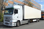 MB ACTROS 1841 Sattelzug der Sped.Gröner Harnecker Logistik am 08.04.16 Berlin Pankow.