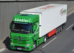 MB NEW ACTROS 1845 Zugmaschine mit Trailer der Sped.