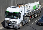 MB ACTROS 1841 Zugmaschine mit Abwasserentsorgungstank-Trailer der Fa.