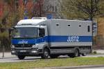 MB ATEGO 1224 Gefangenentransporter der Berliner Justiz, 18.04.12 Berlin-Beusselbr�cke.