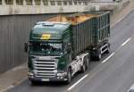 SCANIA R420 PS Abrollkipper mit Abrollkipph�nger der Fa.
