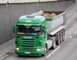 SCANIA R420 Sattelkipper der Fa.