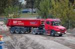 SCANIA 124G/420 Sattelkipper der Fa.