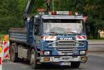 SCANIA 93M/280 Baukipper (Selbstlader), 27.06.13 Berlin-Pankow.