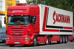 Pr�chtiger SCANIA-Sattelzug der Fa.