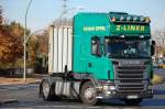 SCANIA R420 Sattelzug der Sped.