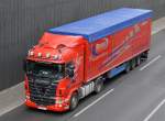 SCANIA R500 Sattelzug der Sped.
