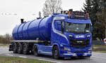 Transporte und Dienstleistungen Niendorf GmbH mit einem tollen SCANIA SUPER (Zugmaschine) Tanksattelzug am 24.03.26 Bahnübergang Rodleben.