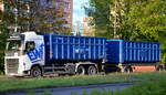 Relativ neuer VOLVO FH 460 Abrollkipper + Hänger der Fa.