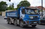 VOLVO FM 410 EEV Kipper vom Fuhrunternehmen Erler Wennigsen, 16.06.14 Berlin-Pankow.