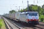ERSR mit E 189-213/ES 64 F4-213 mit KLV-Zug auf dem Rückweg nach Rotterdam am 24.07.15 Berlin-Hirschgarten.