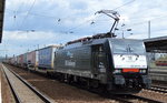 ERSR mit ES 64 F4-201 und KLV-zug am 19.04.16 Bf.