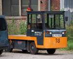 Elektoschlepper STILL R08-20, 16.08.11 Berlin-Wilhelmsruh. 