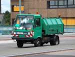 Multicar mit Aufsatz f�r Abf�lle, 09.08.11 Berlin-Putlitzbr�cke.