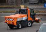 Ein  Kramer TREMO Typ? Kommunalfahrzeug einer Privatfirma f�r den Winterdienst, 20.11.12 Berlin-Karow.
