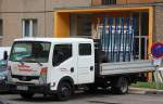 Interessanter NISSAN CABSTAR 35.13 Transporter mit Gro�raumkabine einer Fa.