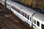 Polnischer PKP-IC Speisewagen Typ WRmnouz 61 51 88-70 ???-? in einer Berlin-Warschau Express Wagengarnitur am 20.11.12 Berlin-Putlitzbr�cke.