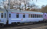 Polnischer Speisewagen mit der Nr. PL-PKPIC 61 51 88-70 195-2 WRmnouz im EC nach Warschau am 27.11.16 Berlin-Grünau.
