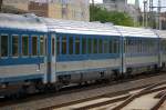 Ungarischer 2.Klasse EC-Personenwagen mit der Nr. H-START 61 55 20-91 112-9 Bpmz am 27.06.13 Berlin Greifswalder Str.